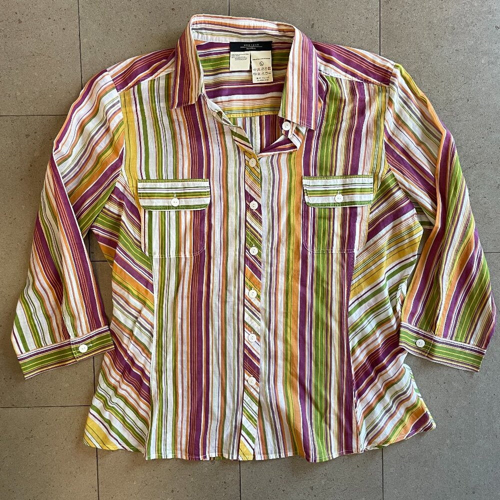 Weekend Max Mara Multicolor Striped Blouse